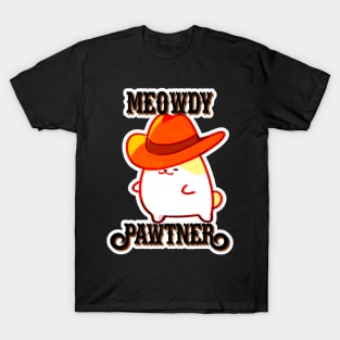 Sheriff Purrlock - Meowdy Pawtner T-Shirt